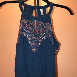 Halter top romper
